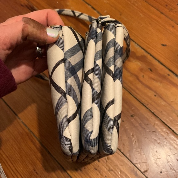 Apt. 9 safekeeper RFID-blocking small blue plaid purse - Picture 10 of 14